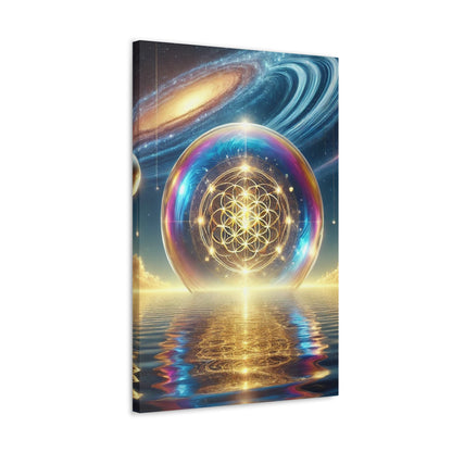 Sacred Geometry Art Canvas Ed. 21