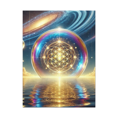 Sacred Geometry Art Canvas Ed. 21