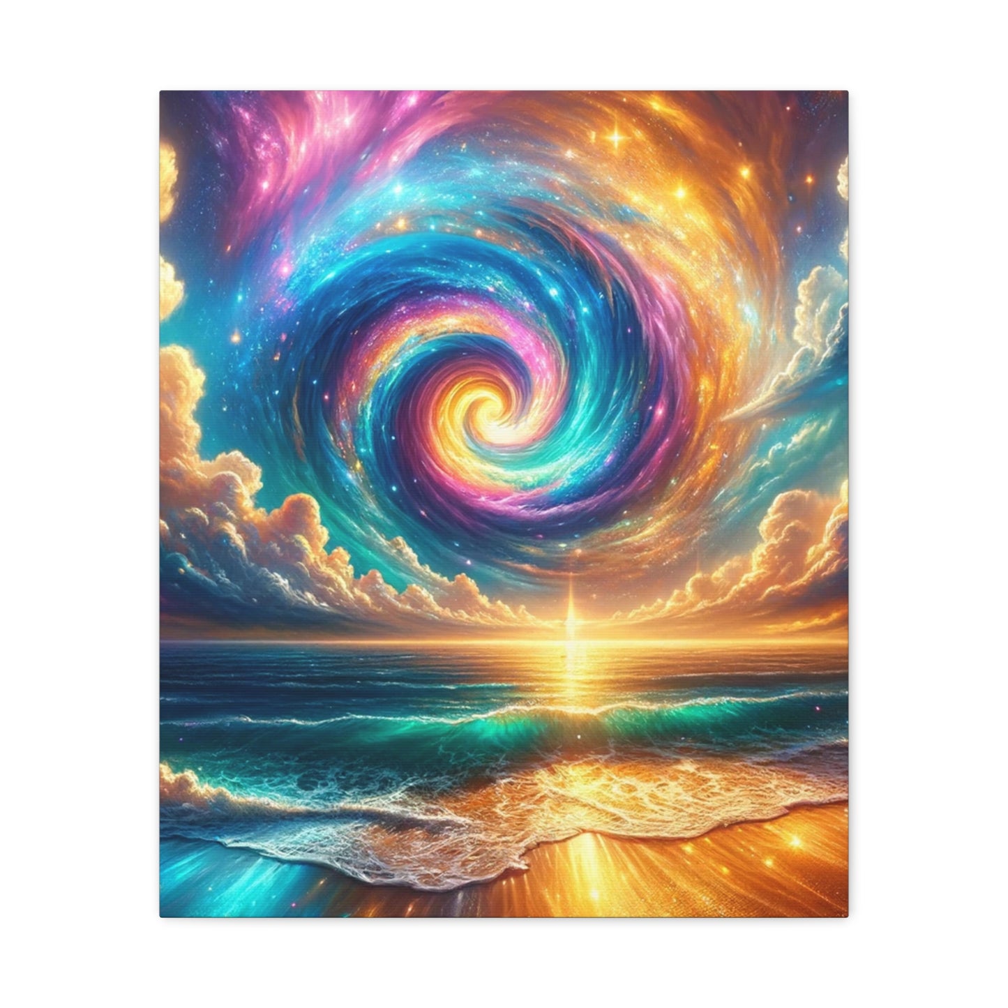 Serene Ocean Art Canvas Ed. 5