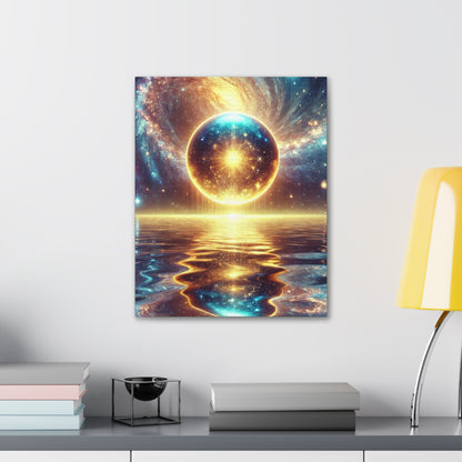 Sacred Geometry Art Canvas Ed. 44