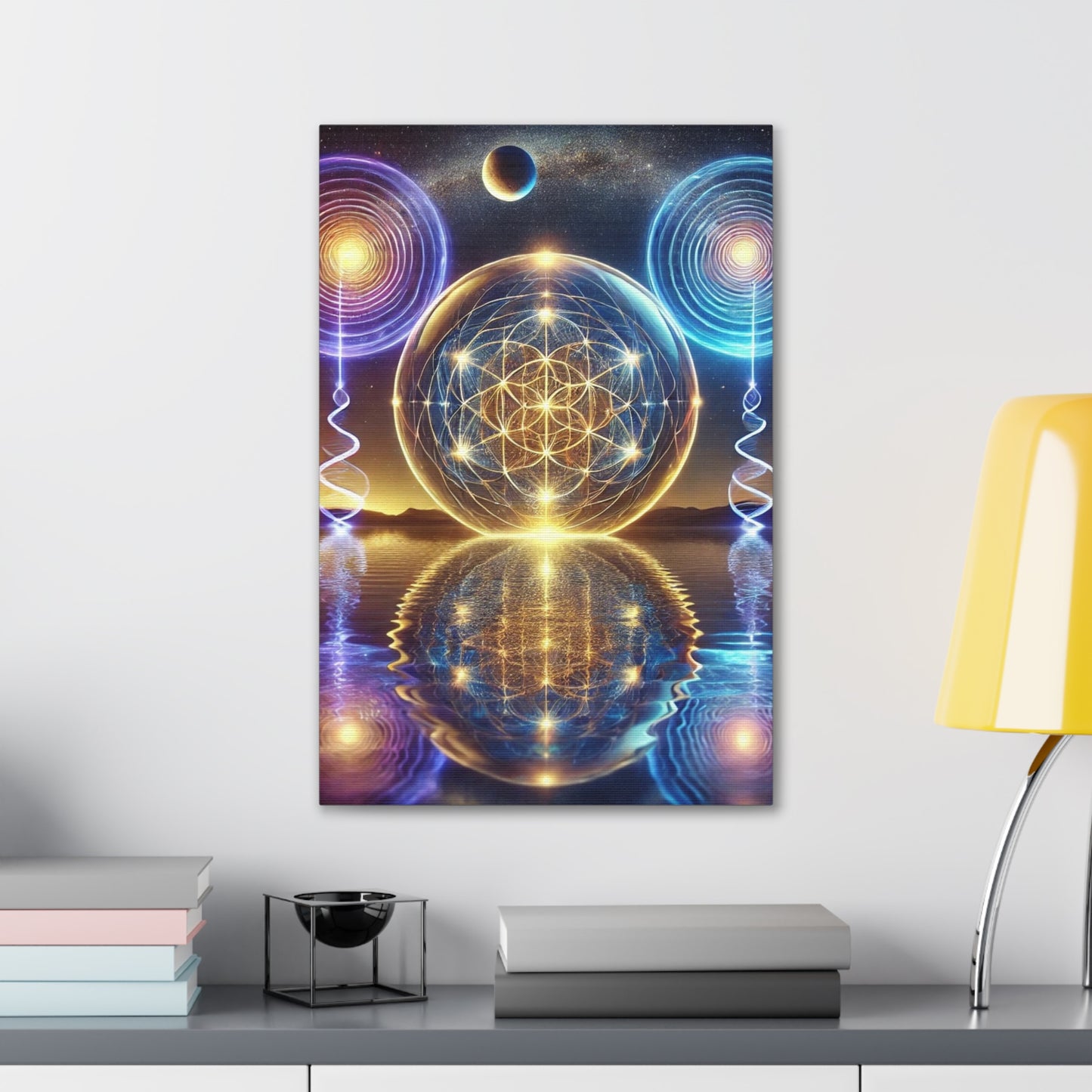 Sacred Geometry Art Canvas Ed. 17