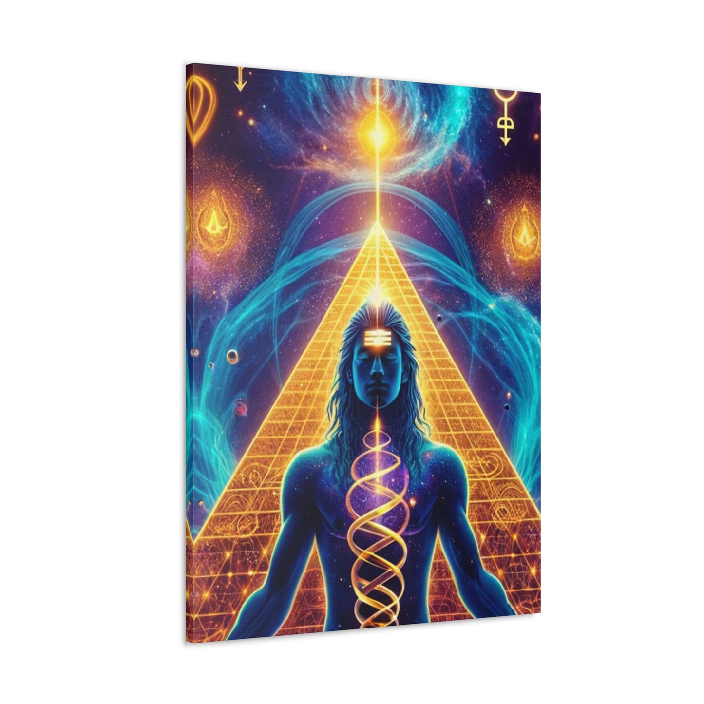 Quantum Entanglement Art Canvas Ed. 12