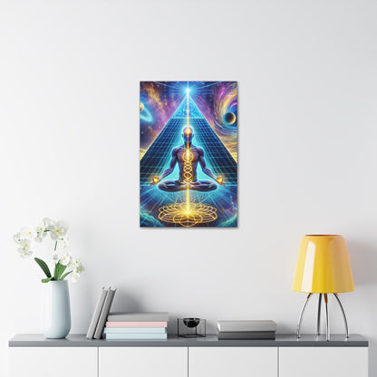 Quantum Entanglement Art Canvas Ed. 22