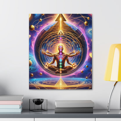 Quantum Entanglement Art Canvas Ed. 33