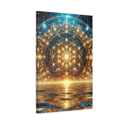 Sacred Geometry Art Canvas Ed. 97