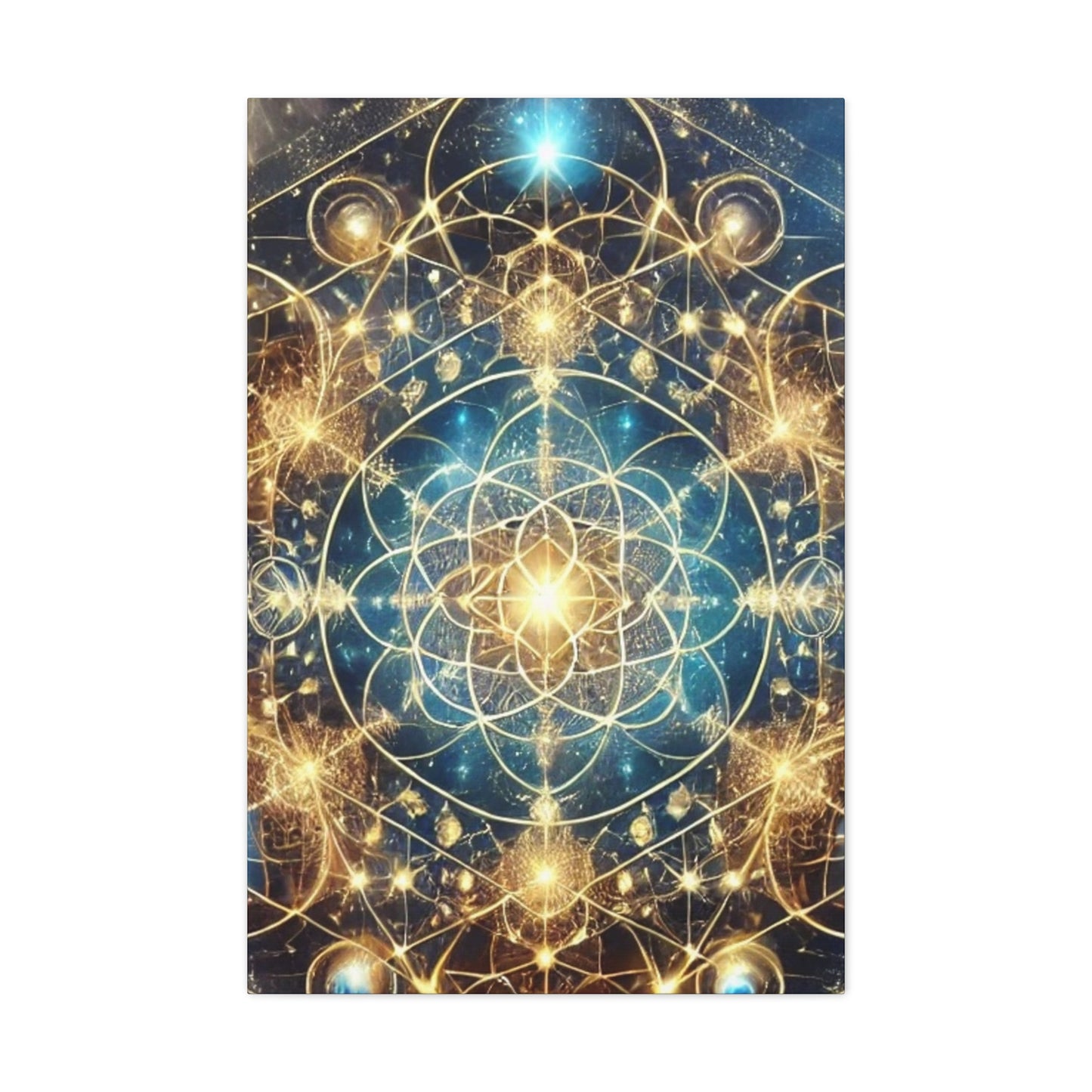 Sacred Geometry Art Canvas Ed. 70