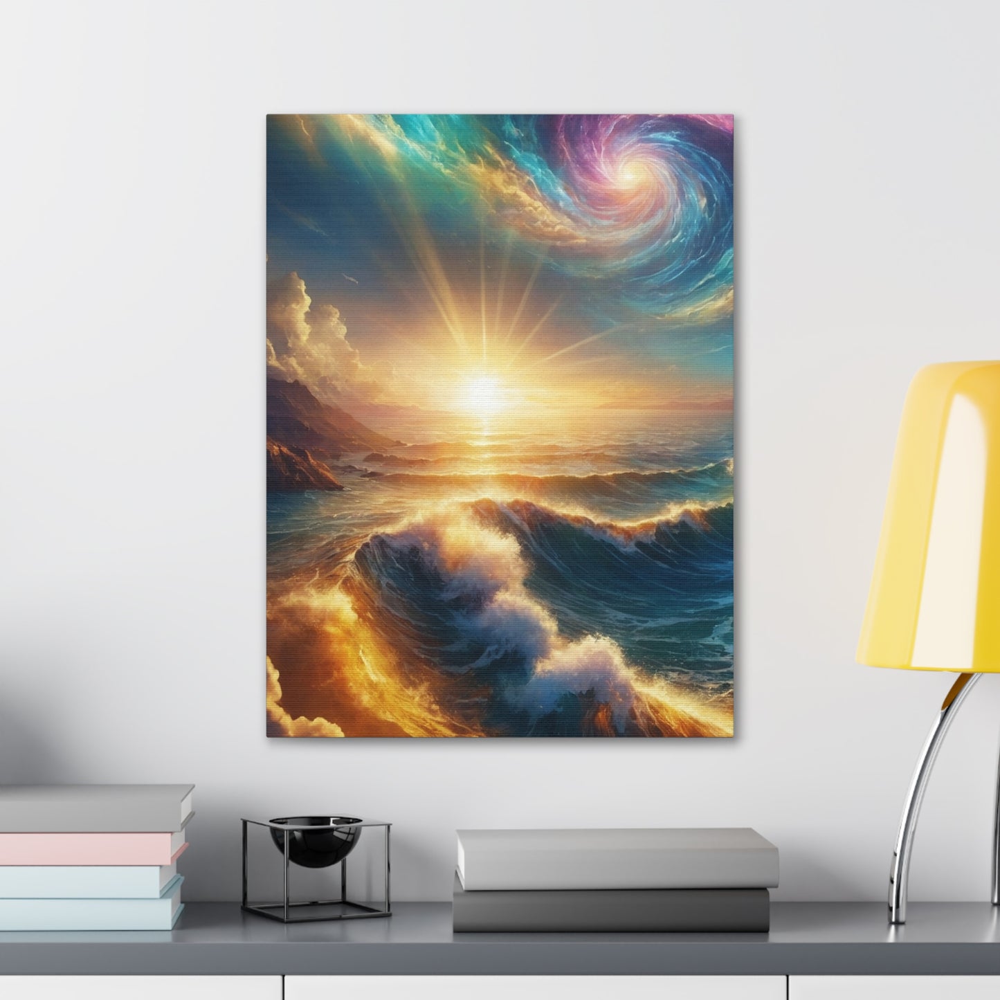 Serene Ocean Art Canvas Ed. 18