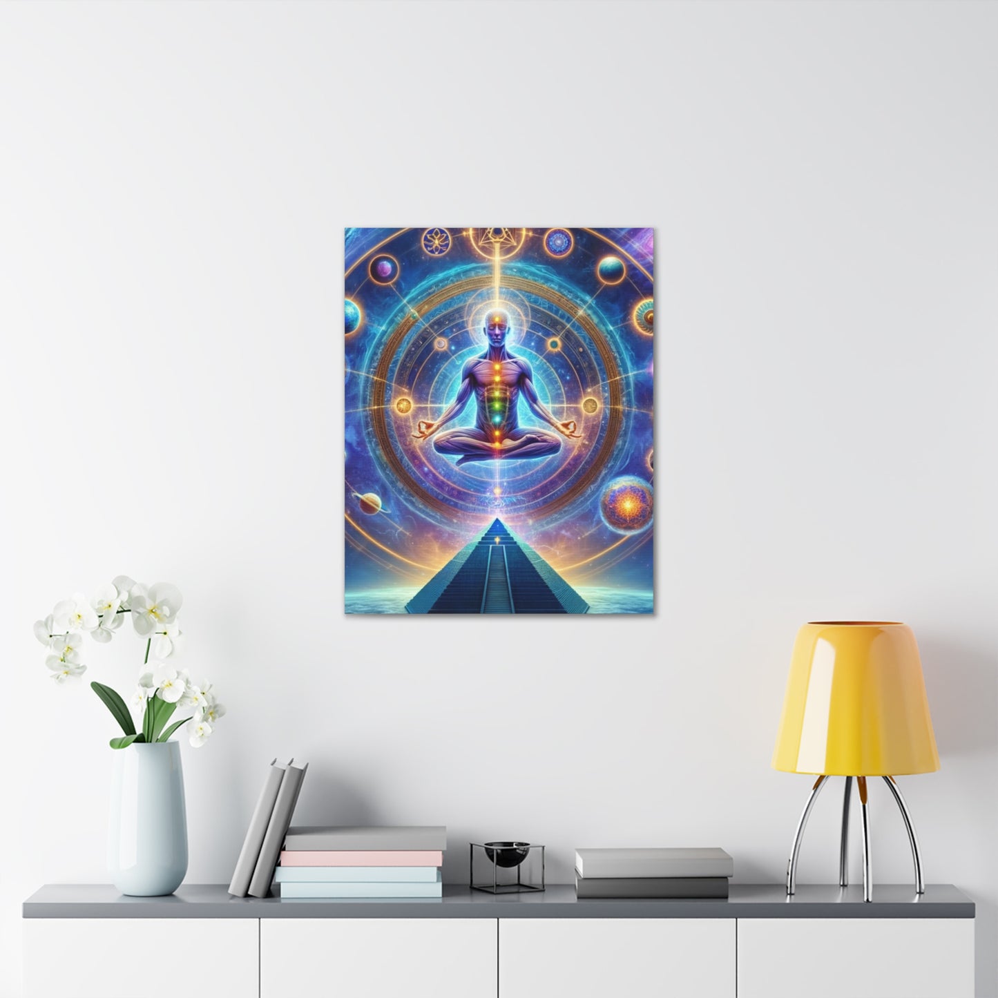 Quantum Entanglement Art Canvas Ed. 34