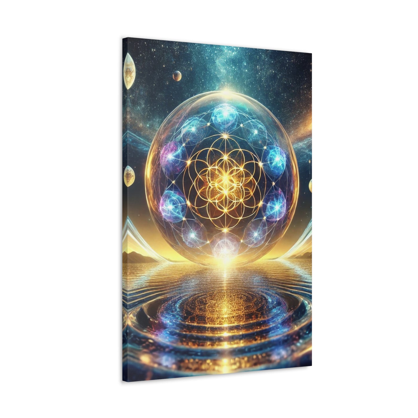 Sacred Geometry Art Canvas Ed. 12