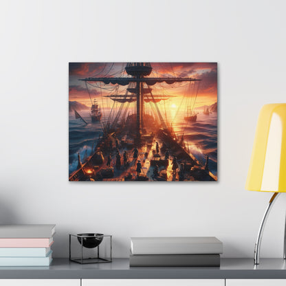 Voyage & Conquest Art Canvas Ed. 5