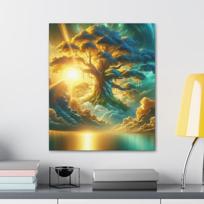 Trees of Light Art Canvas Ed. 25