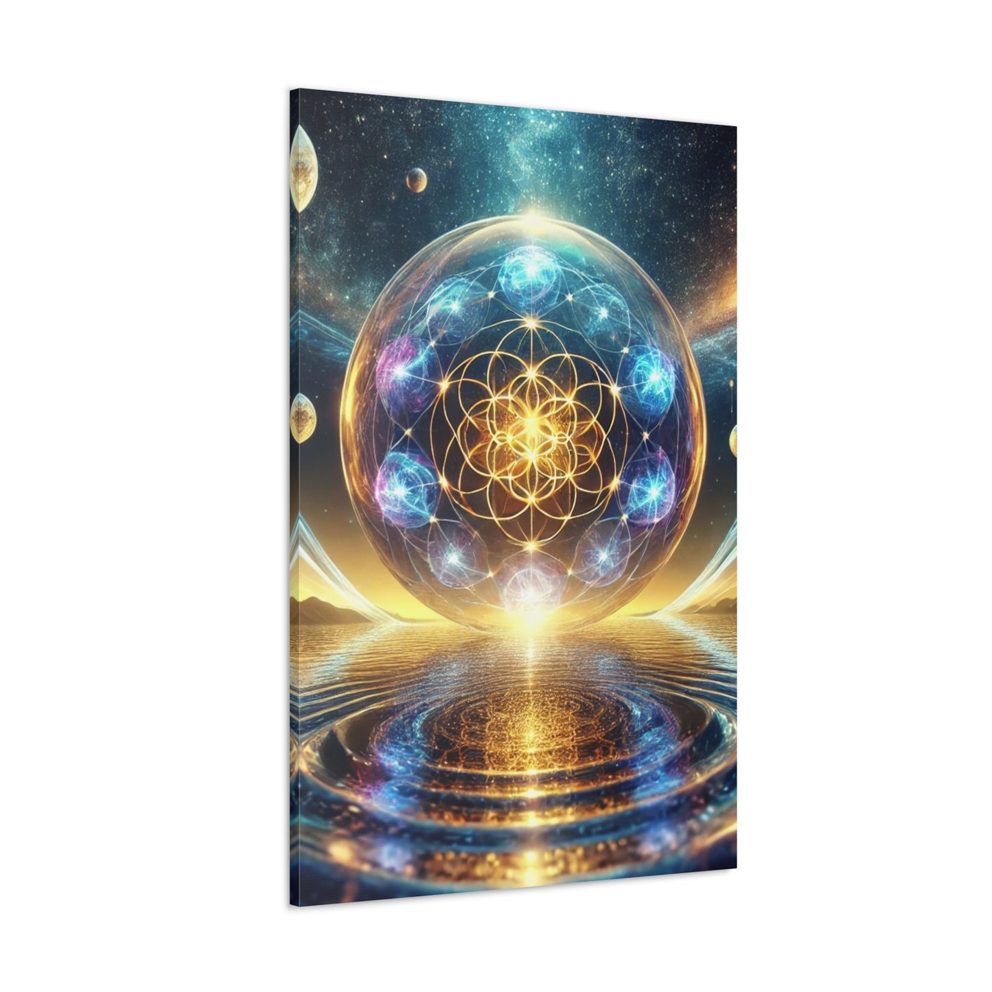 Sacred Geometry Art Canvas Ed. 12