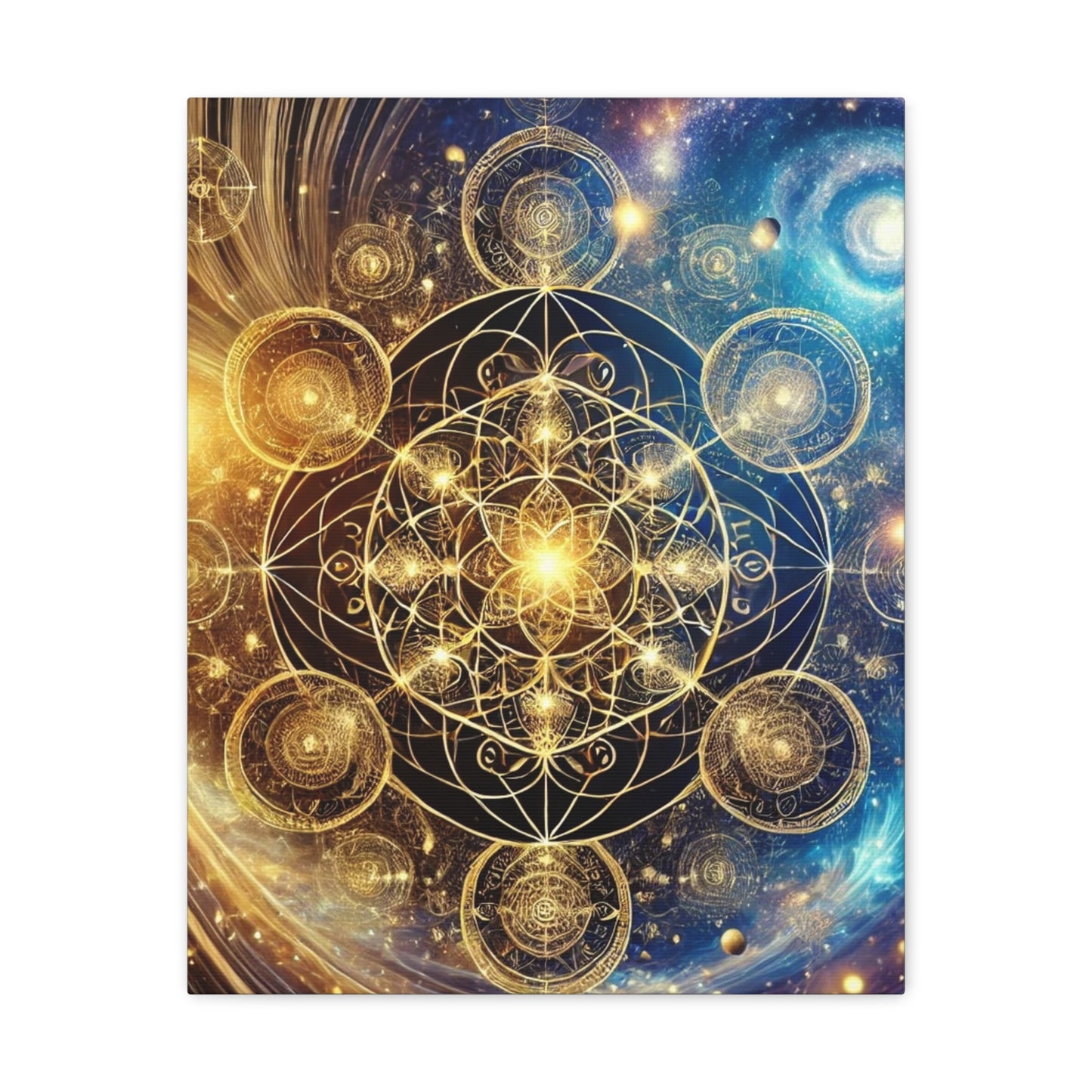 Sacred Geometry Art Canvas Ed. 67