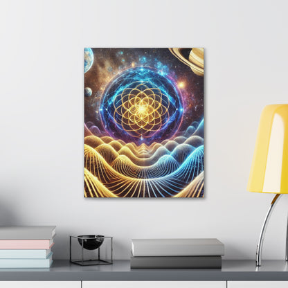 Sacred Geometry Art Canvas Ed. 9