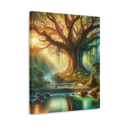 Trees of Light Art Canvas Ed. 19