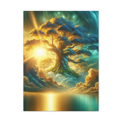 Trees of Light Art Canvas Ed. 25