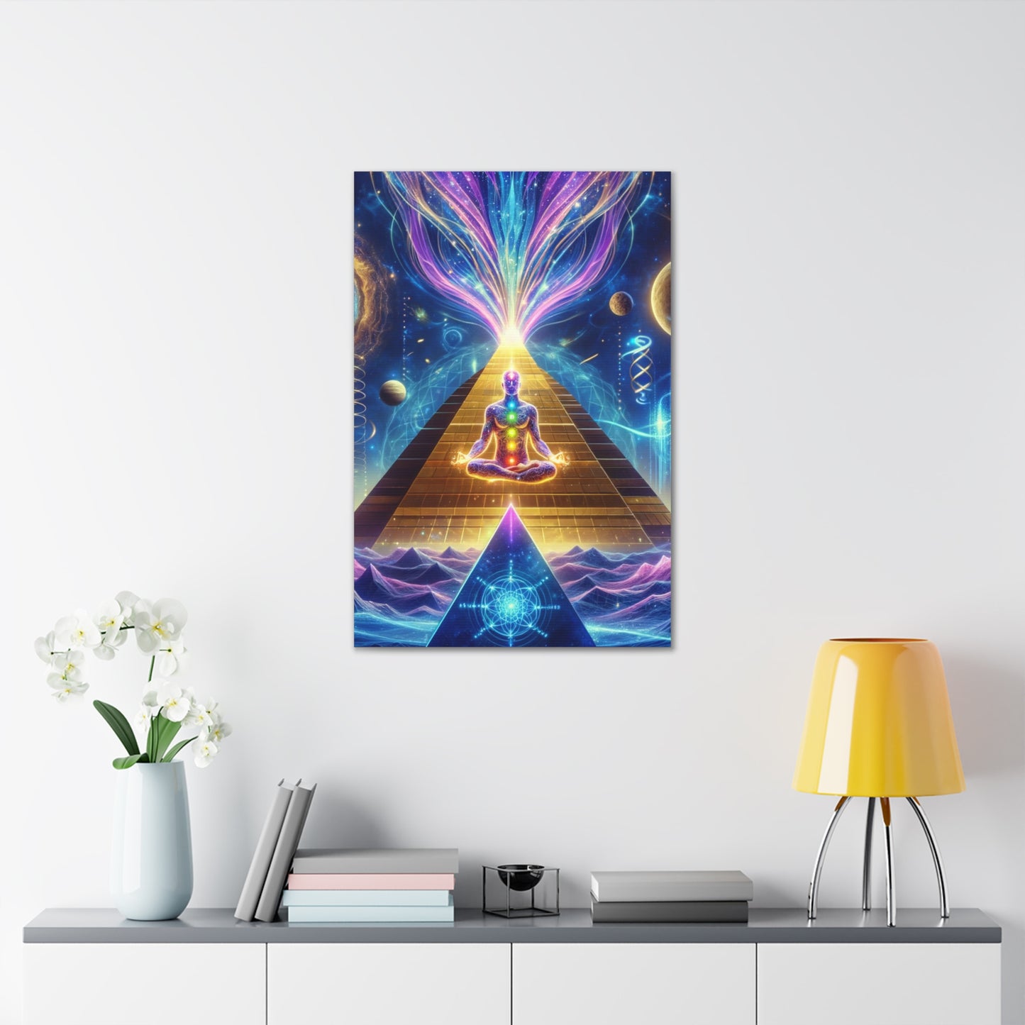 Quantum Entanglement Art Canvas Ed. 1