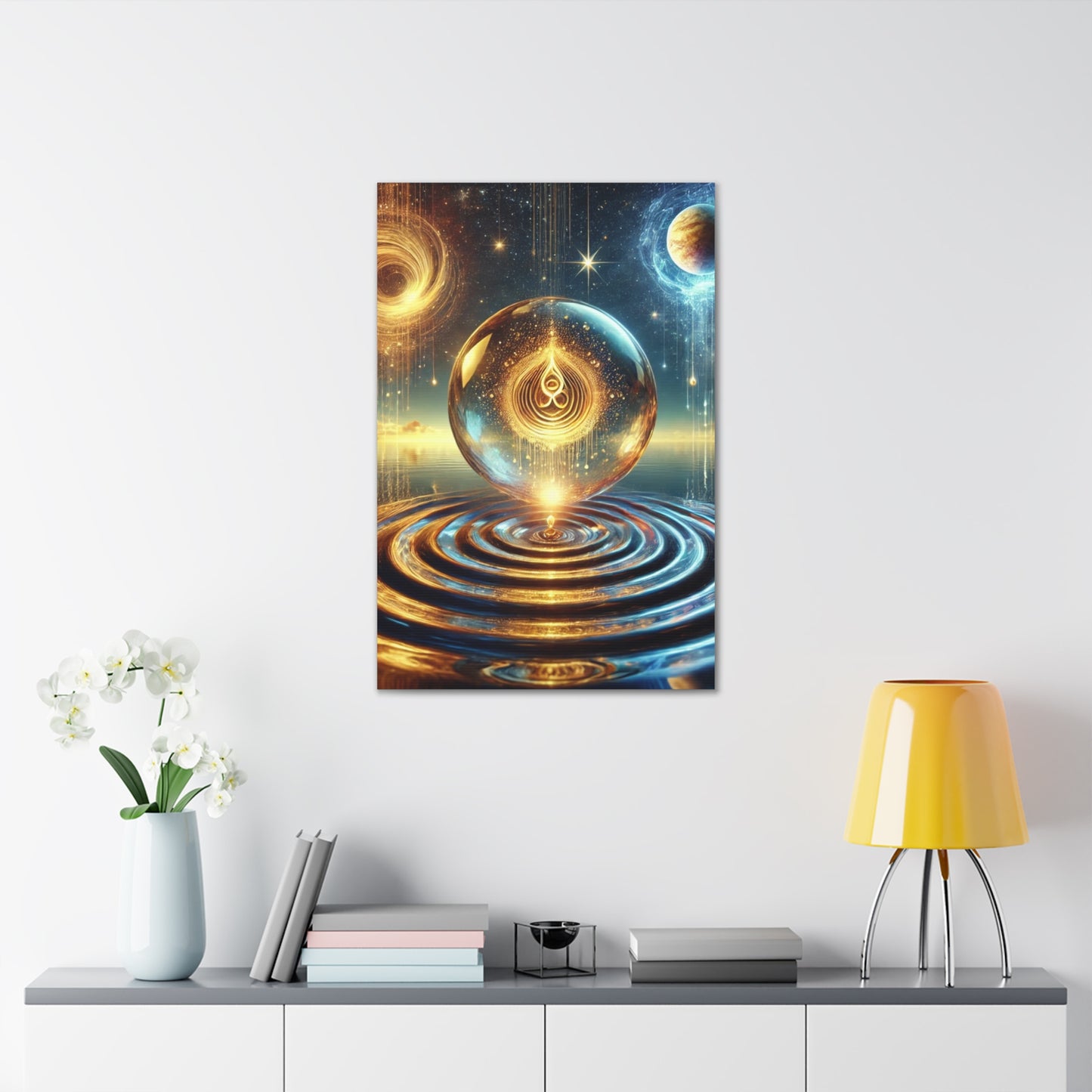 Sacred Geometry Art Canvas Ed. 29