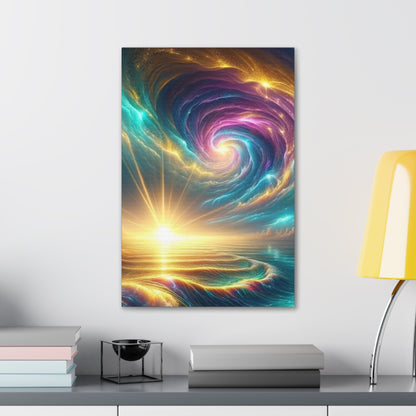 Serene Ocean Art Canvas Ed. 6