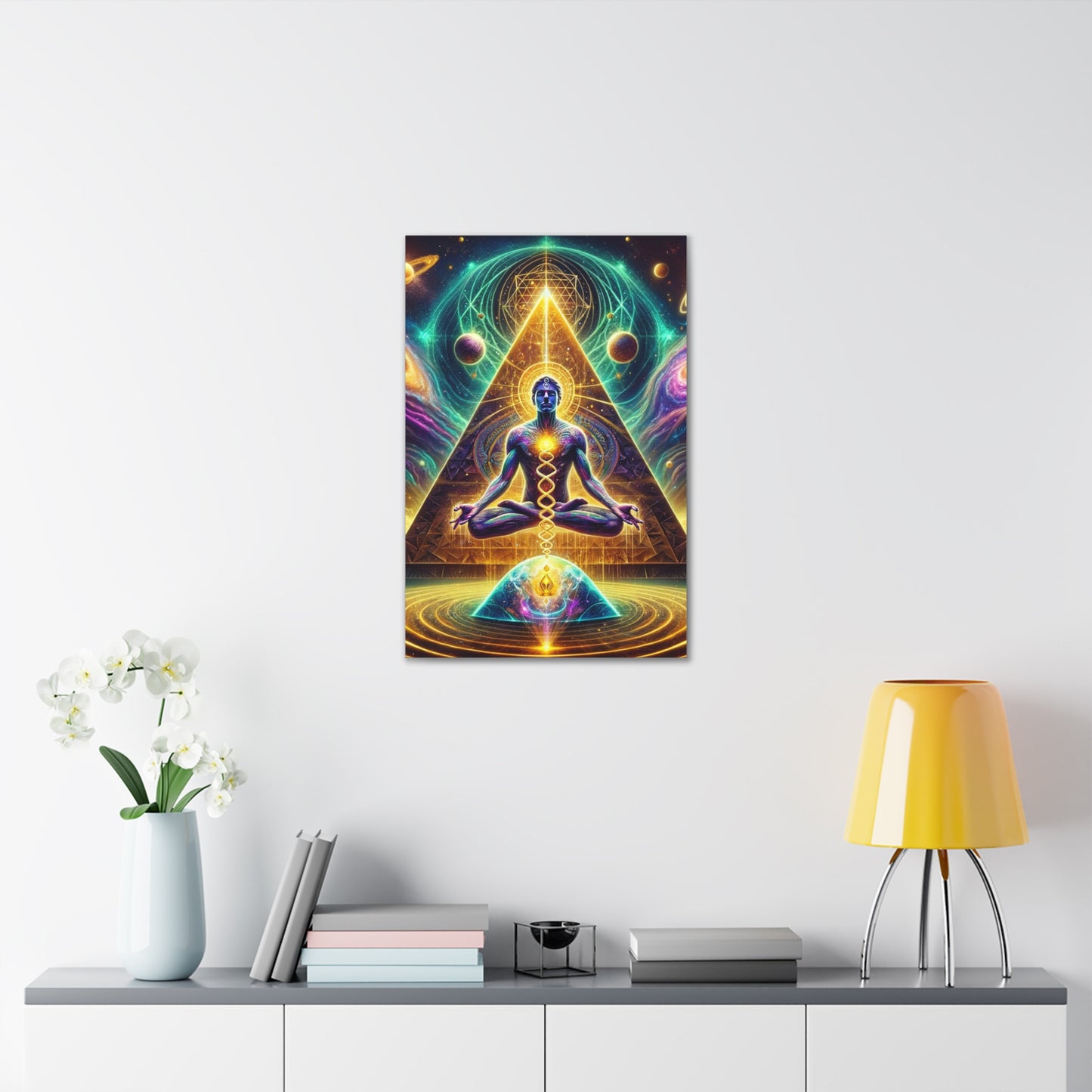 Quantum Entanglement Art Canvas Ed. 11