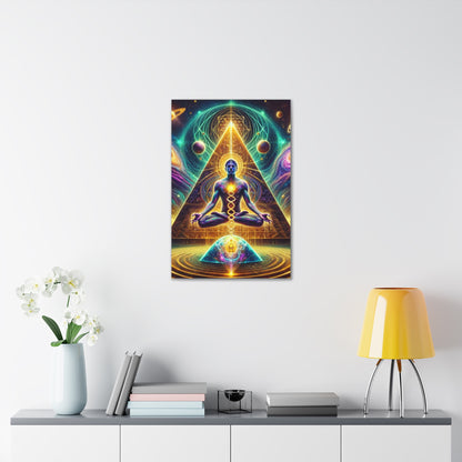 Quantum Entanglement Art Canvas Ed. 11