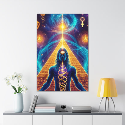 Quantum Entanglement Art Canvas Ed. 12