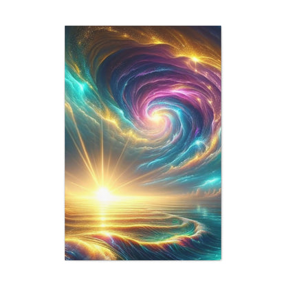 Serene Ocean Art Canvas Ed. 6