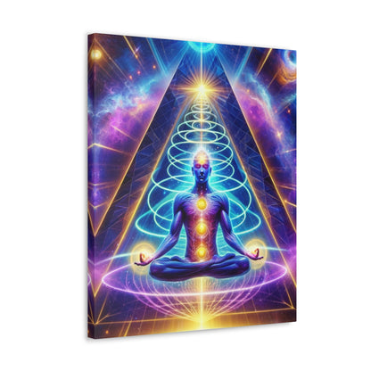 Quantum Entanglement Art Canvas Ed. 7