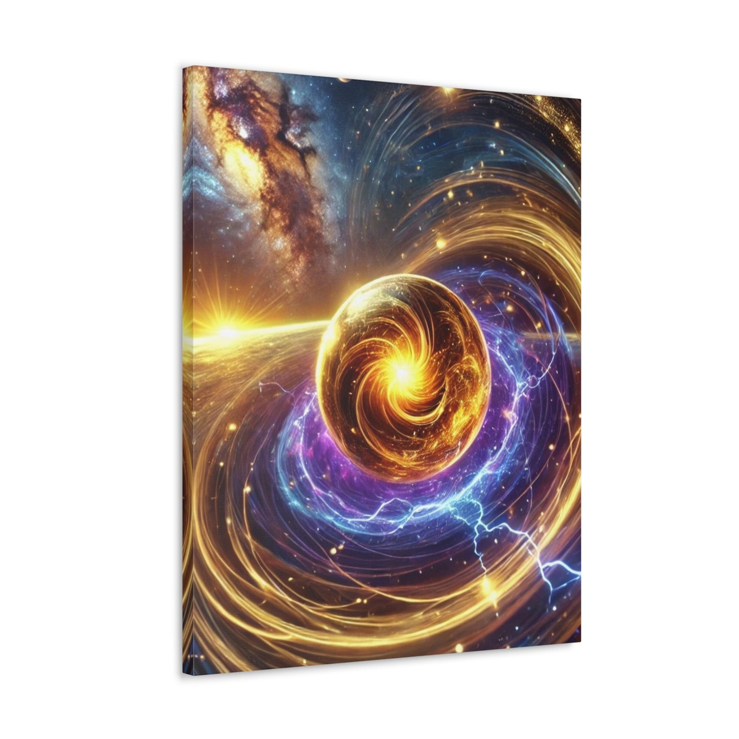 Energetic Orbs Art Canvas Ed. 8