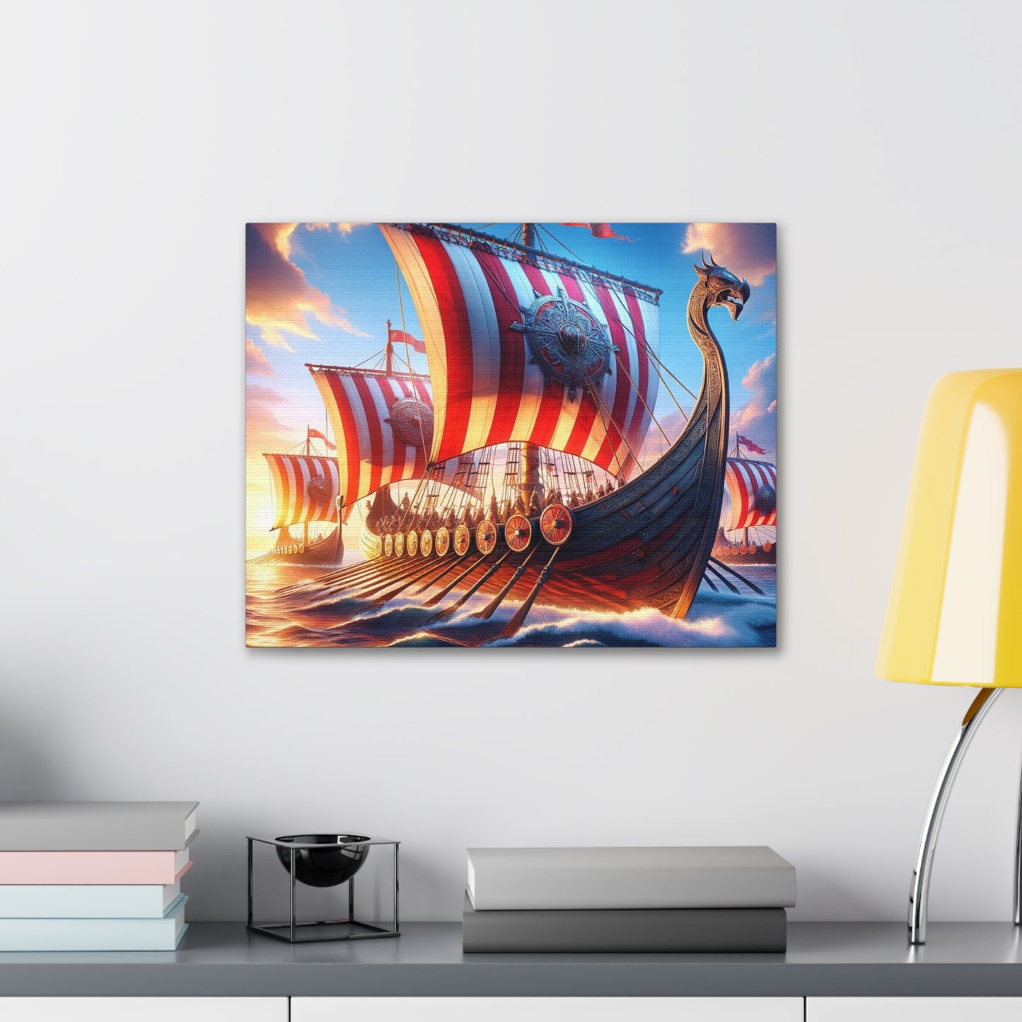 Voyage & Conquest Art Canvas Ed. 13