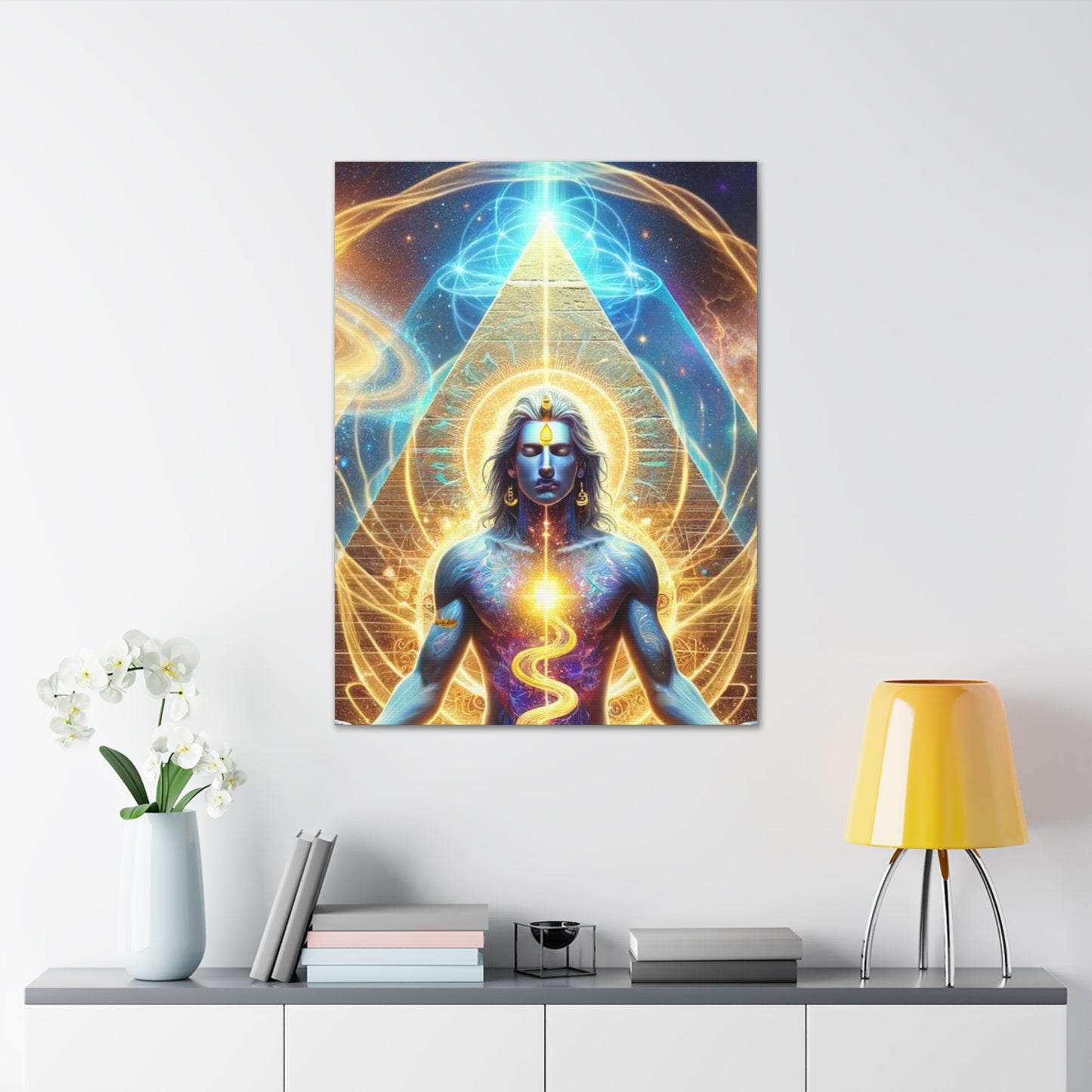 Quantum Entanglement Art Canvas Ed. 15