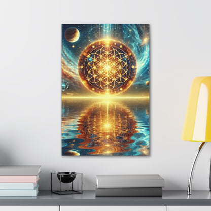 Sacred Geometry Art Canvas Ed. 49