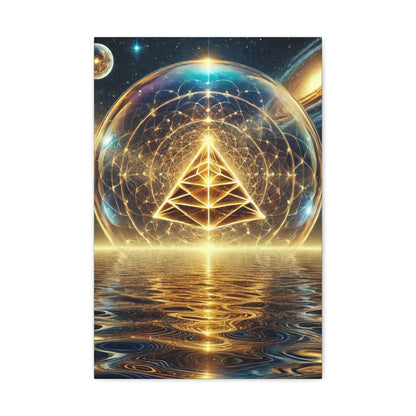 Sacred Geometry Art Canvas Ed. 42