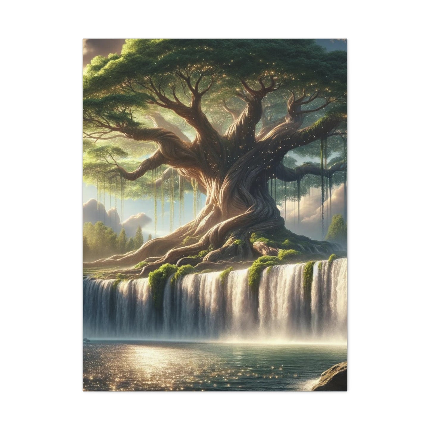 Trees of Light Art Canvas Ed. 18