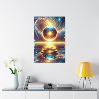 Sacred Geometry Art Canvas Ed. 44