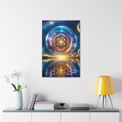 Sacred Geometry Art Canvas Ed. 15