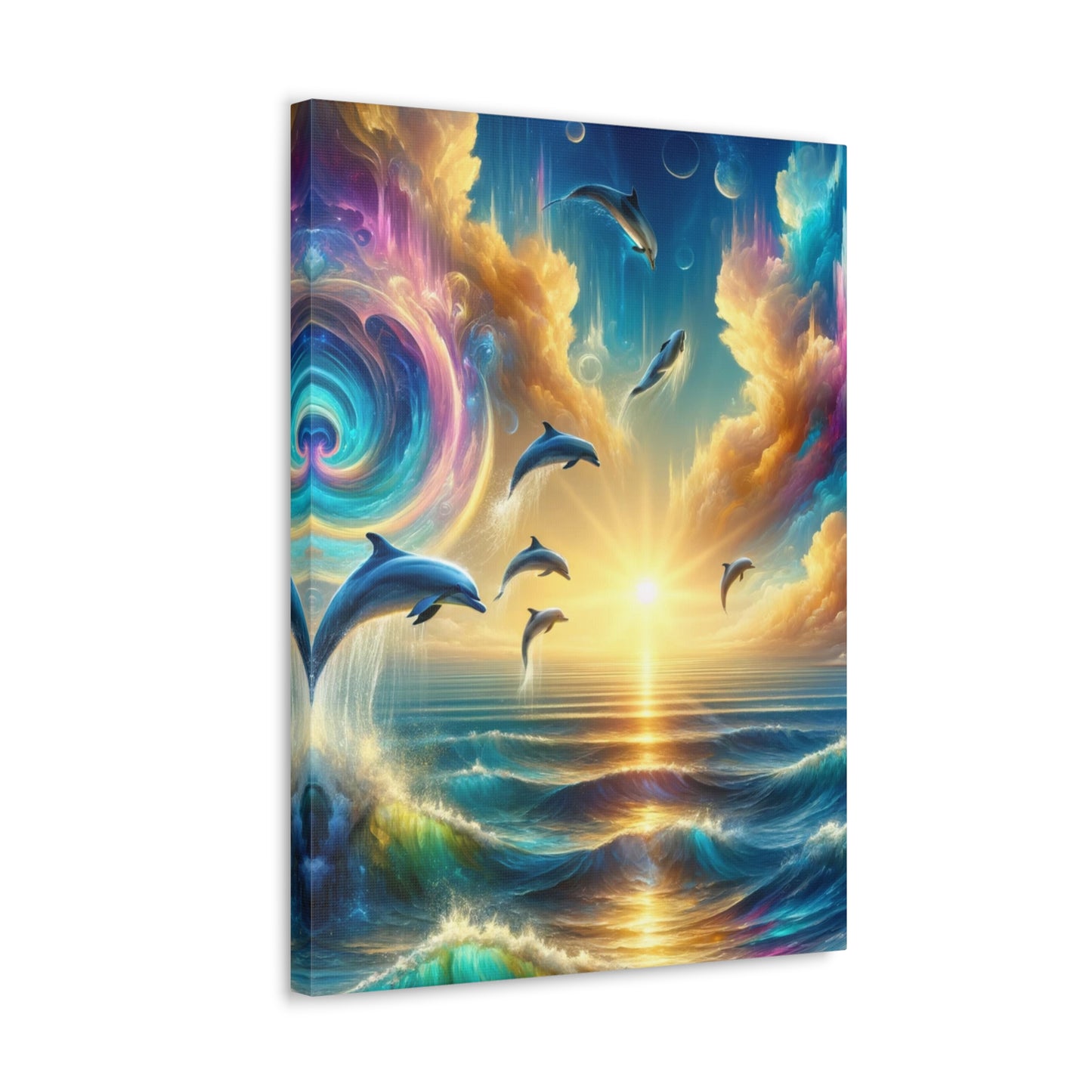 Serene Ocean Art Canvas Ed. 7