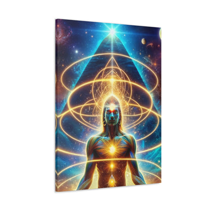 Quantum Entanglement Art Canvas Ed. 14