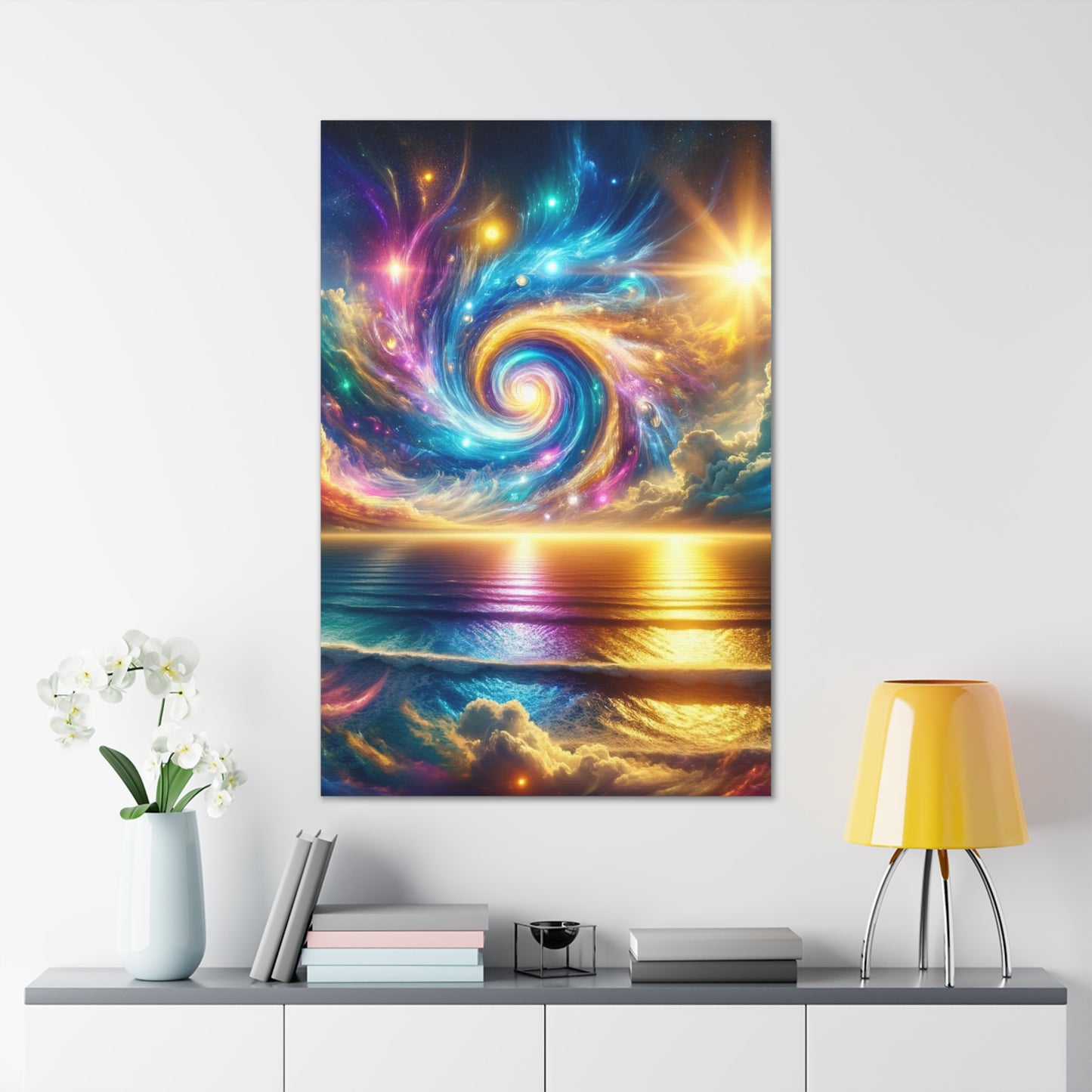 Serene Ocean Art Canvas Ed. 4