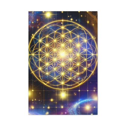 Sacred Geometry Art Canvas Ed. 73