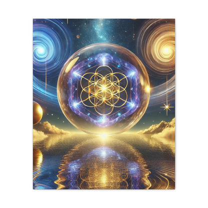 Sacred Geometry Art Canvas Ed. 20