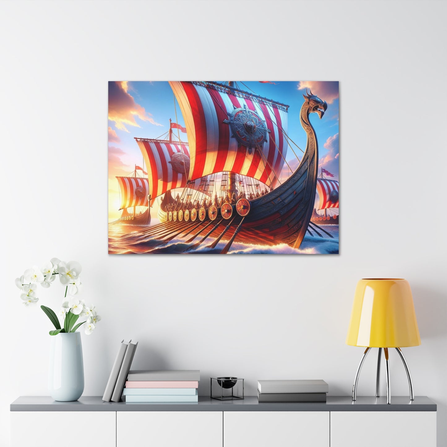 Voyage & Conquest Art Canvas Ed. 13