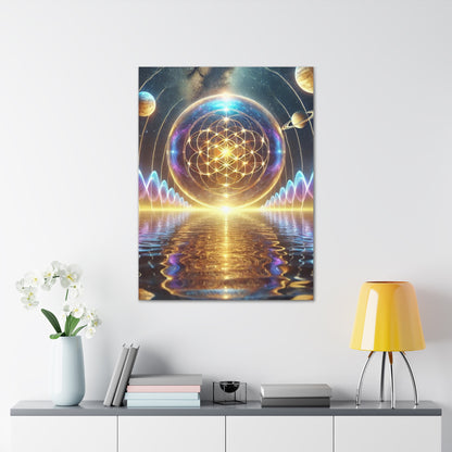 Sacred Geometry Art Canvas Ed. 11