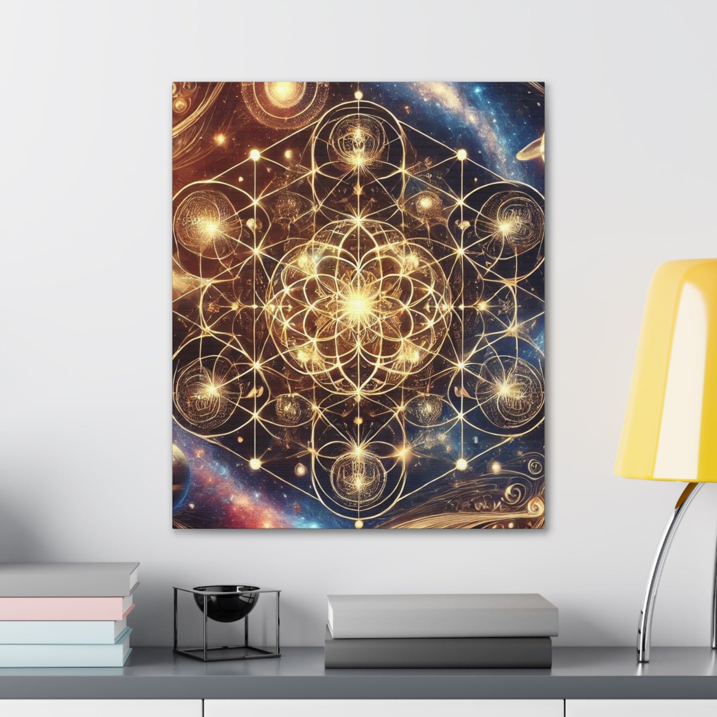 Sacred Geometry Art Canvas Ed. 78