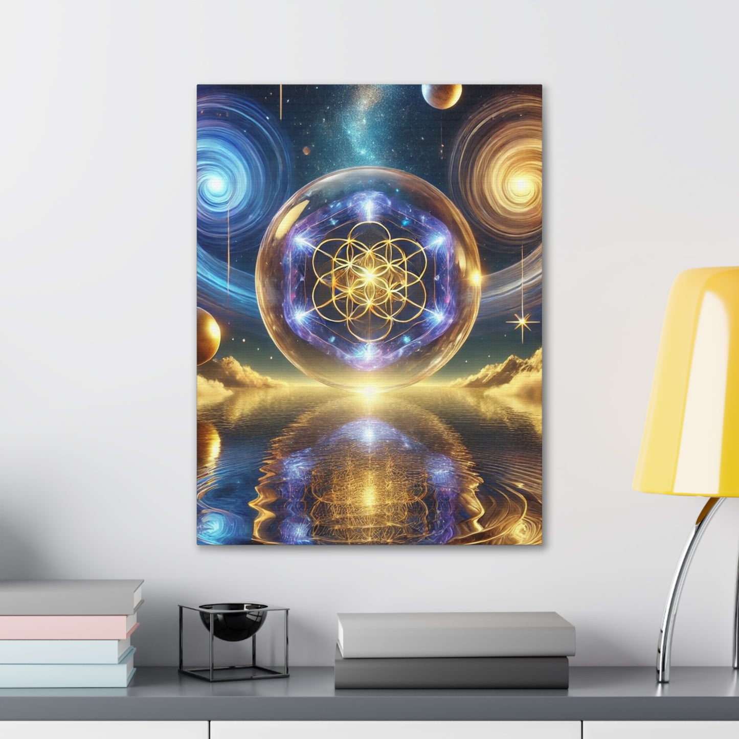 Sacred Geometry Art Canvas Ed. 20