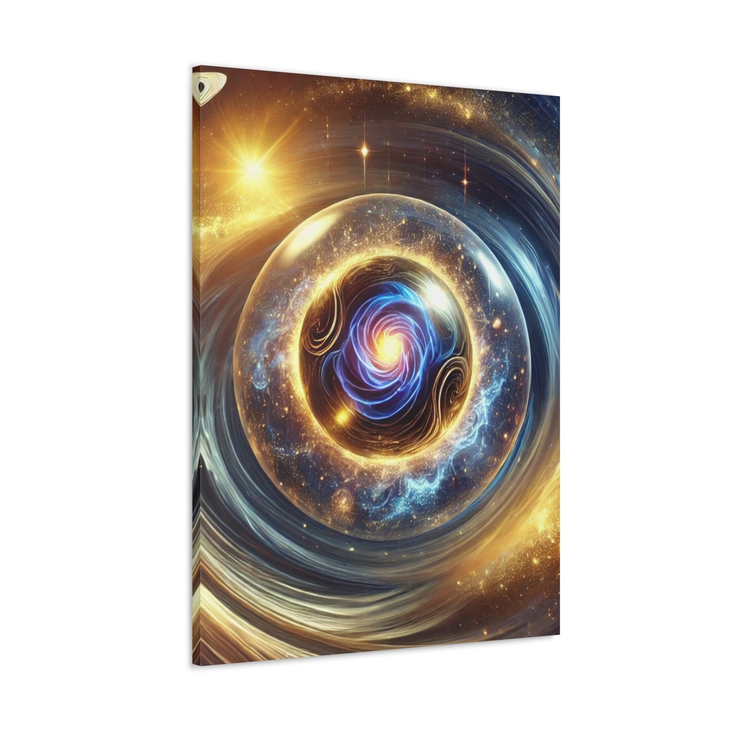 Energetic Orbs Art Canvas Ed. 14