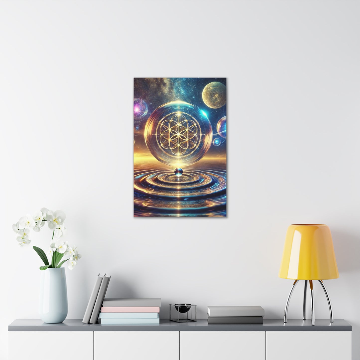 Sacred Geometry Art Canvas Ed. 24