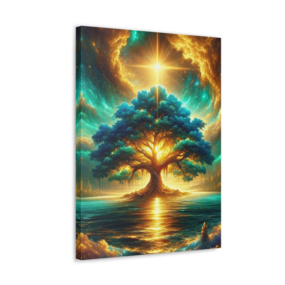 Trees of Light Art Canvas Ed. 10