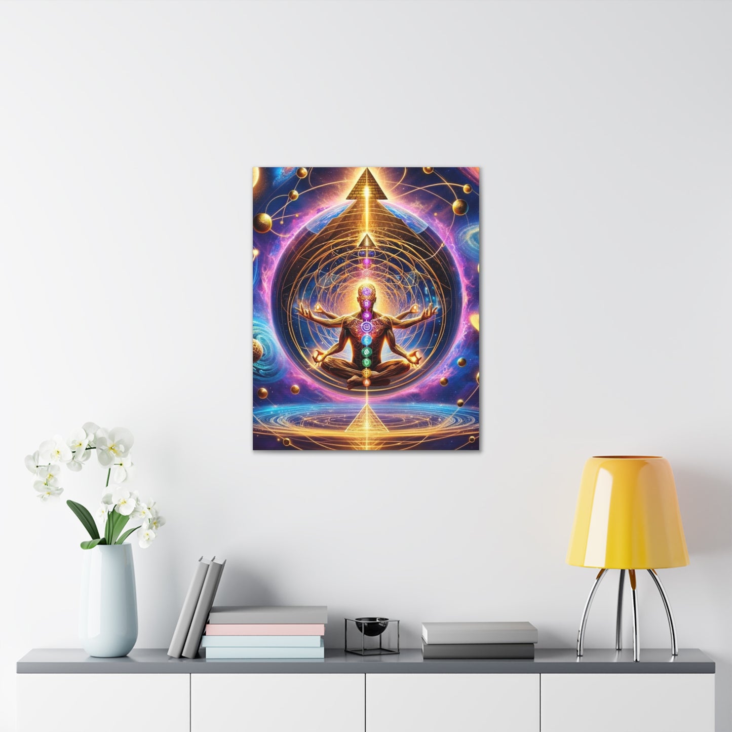 Quantum Entanglement Art Canvas Ed. 33