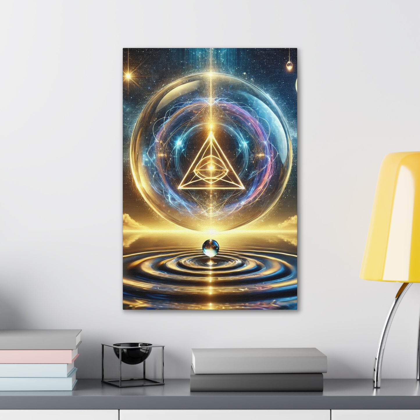 Sacred Geometry Art Canvas Ed. 33